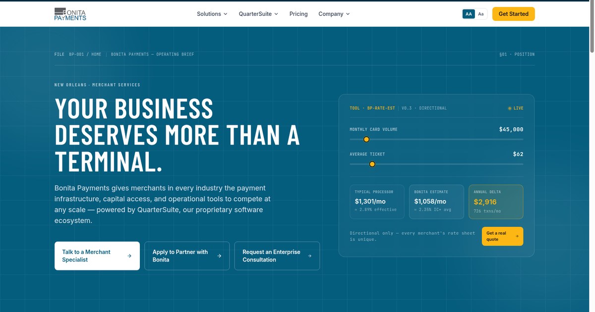 Bonita Payments
